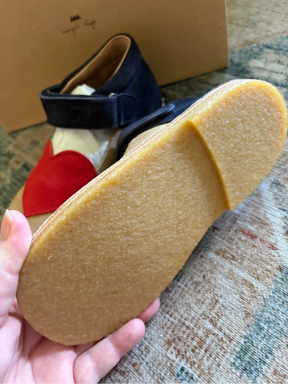 NIB $135 Konges Sløjd Minnie Coeur Tricolore Shoe EU 27, US 10.5